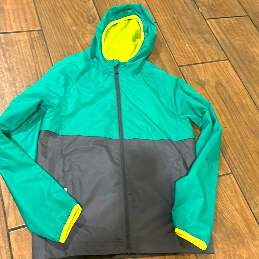 NWOT size large boys rain jacket
